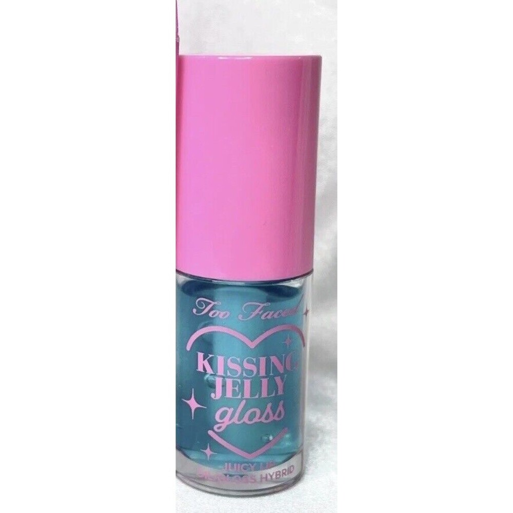 Too Faced Kissing Jelly Non-Sticky Lip Oil Gloss - Sweet Cotton Candy New